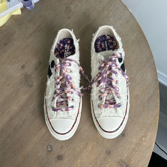 Converse x Isabel Marant Chuck 70 Low Vanilla White Sneakers Women’s 10.5 NWT - Picture 16 of 17